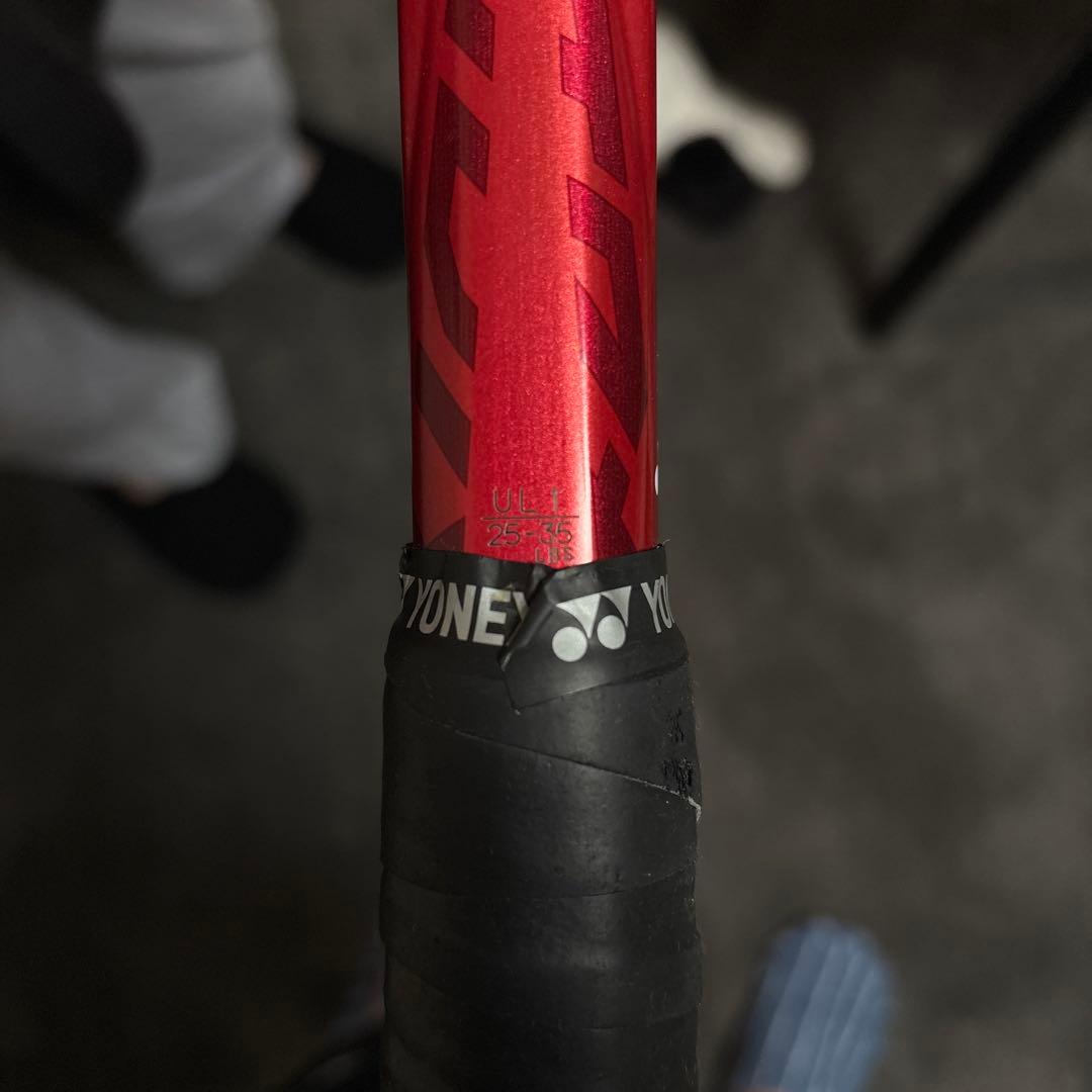 YONEX ボルトレイジ7v テニスラケット レッド