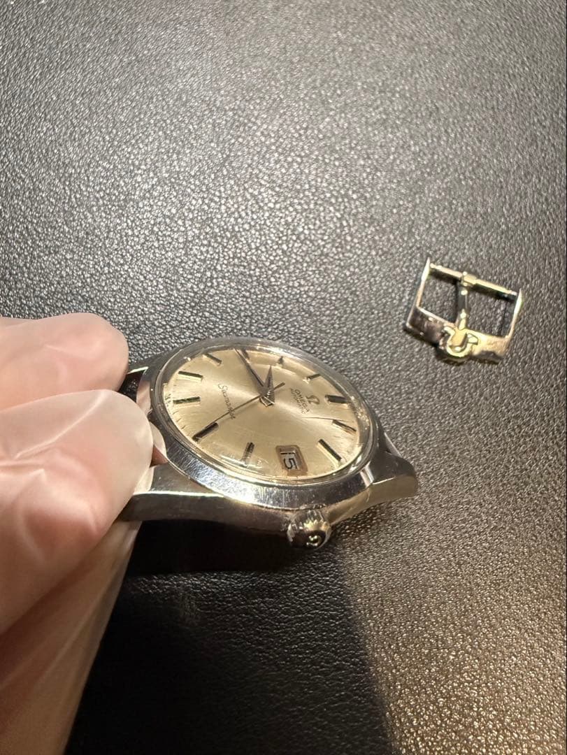 Sale中【OMEGA】Seamaster 自動巻き　ヴィンテージ　バックル付き