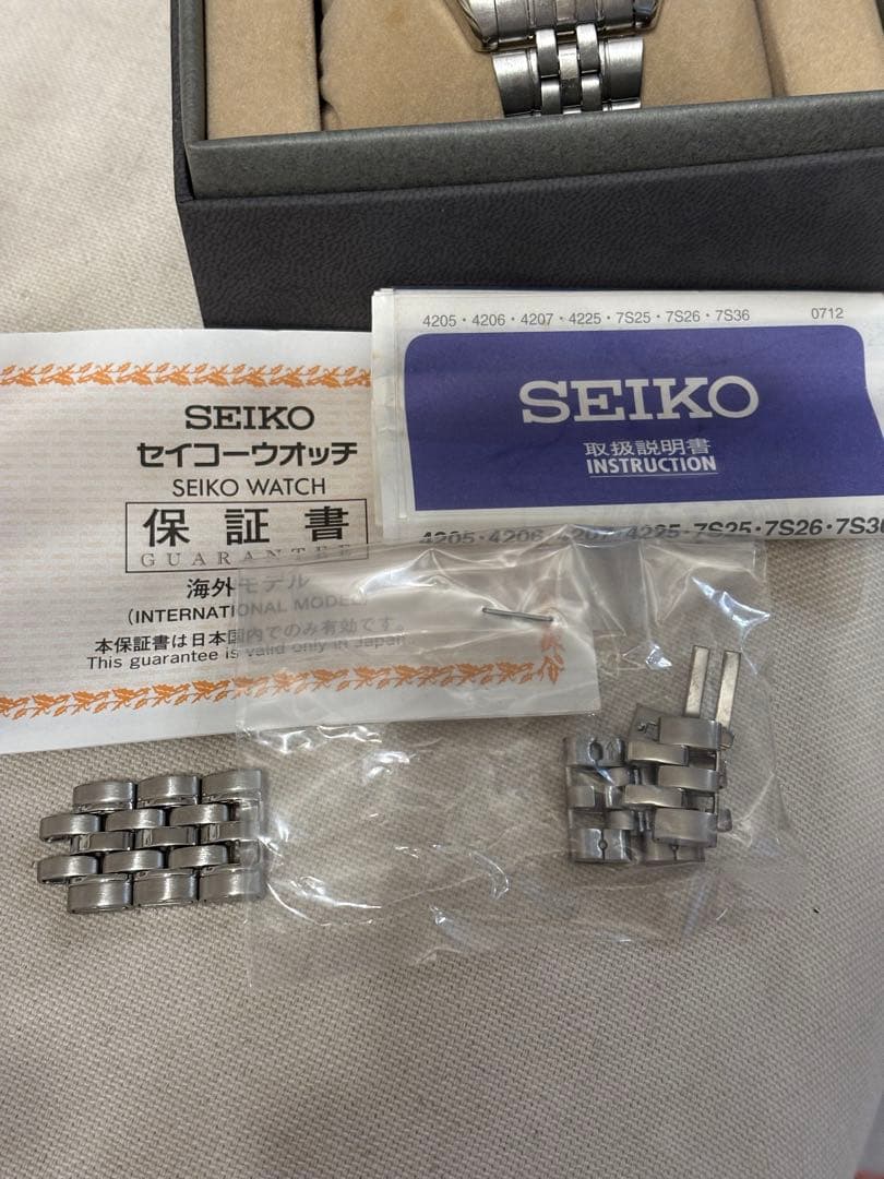 SEIKO 5 自動巻き 腕時計 ブラック