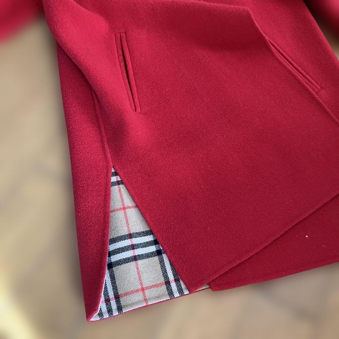 Burberrys 赤 ウールコート サイズ7 男女兼用