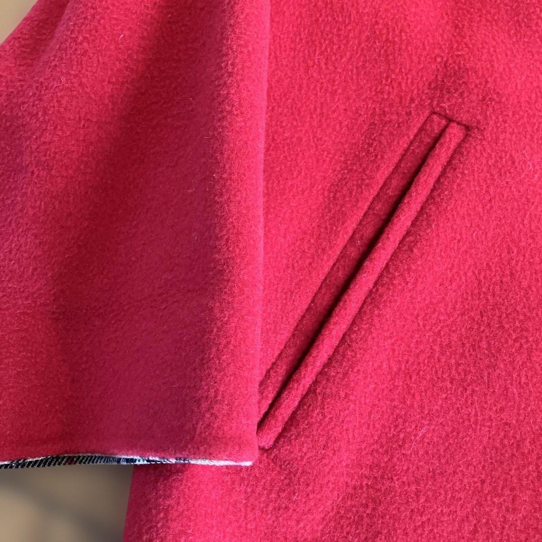 Burberrys 赤 ウールコート サイズ7 男女兼用