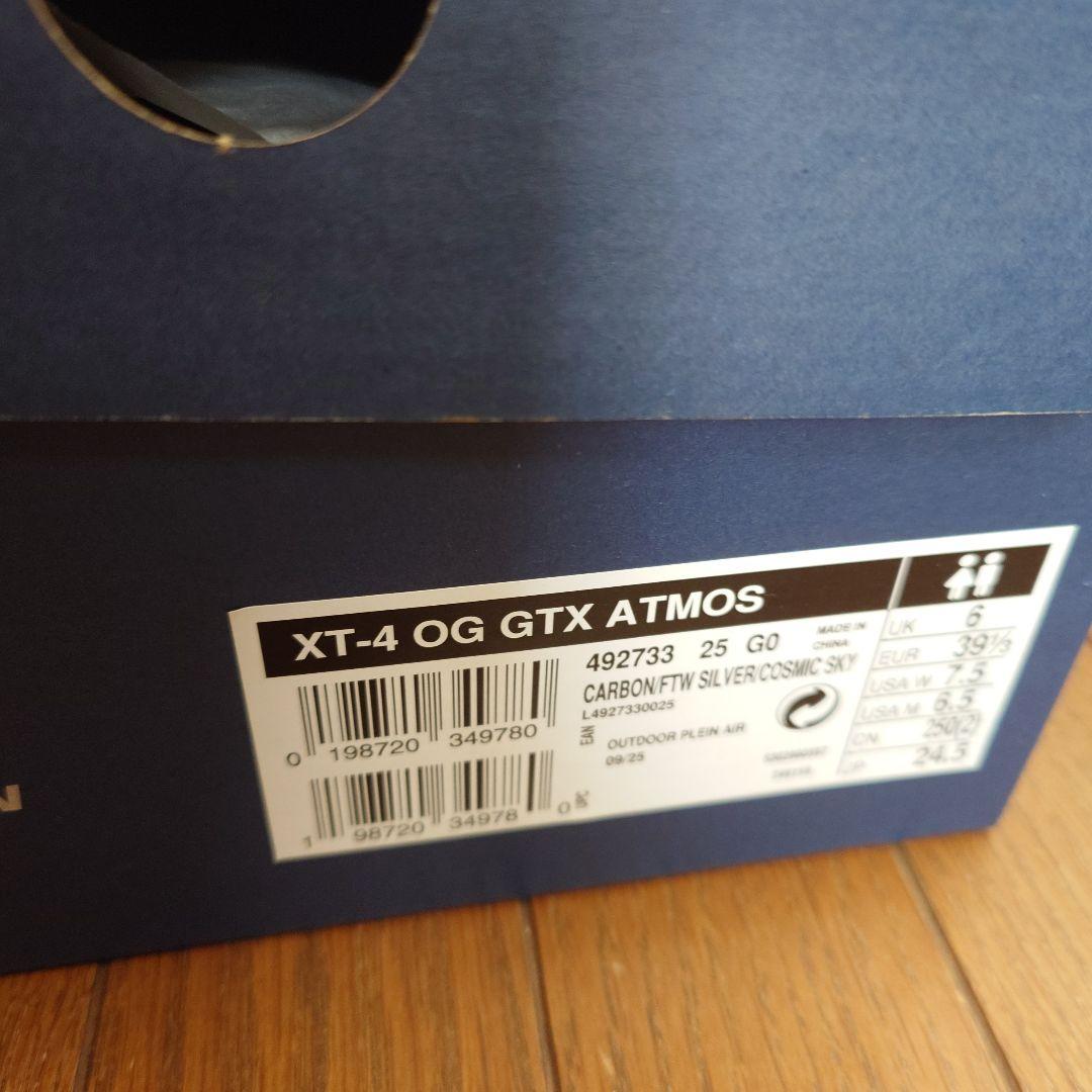 靴 SALOMON XT-4 OG GTX atmos 24.5cm