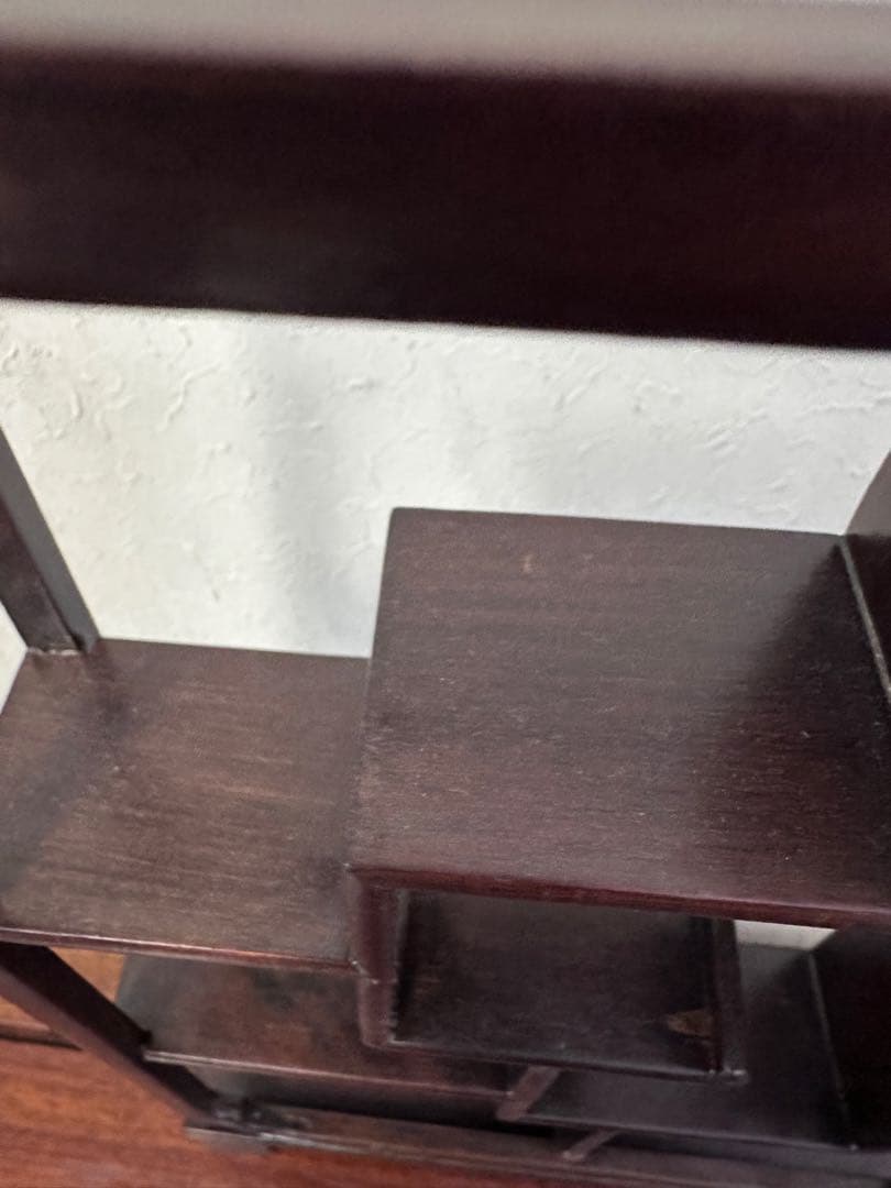 唐木　飾り棚　花梨　文房具　中国美術　アンティーク