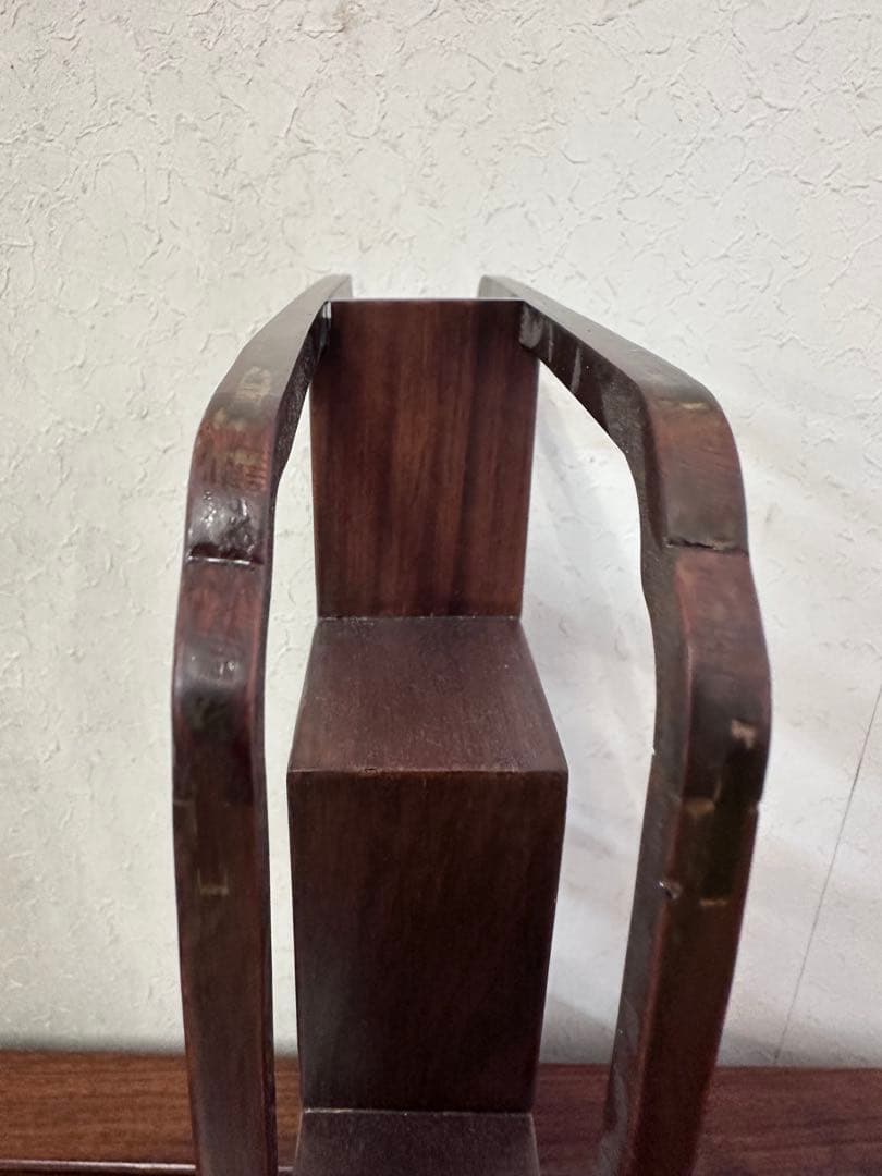 唐木　飾り棚　花梨　文房具　中国美術　アンティーク