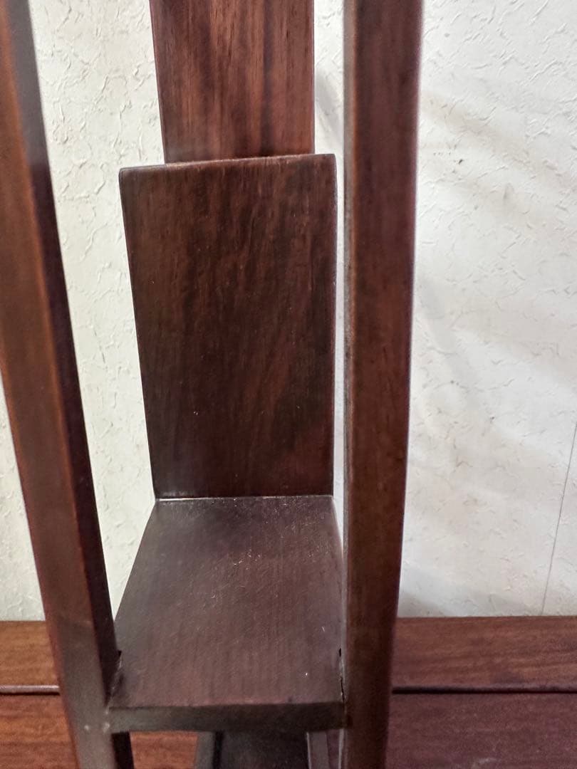 唐木　飾り棚　花梨　文房具　中国美術　アンティーク