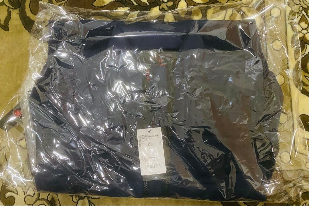 MS WINDBLOCK KNIT BLOUSON ネイビー Lサイズ