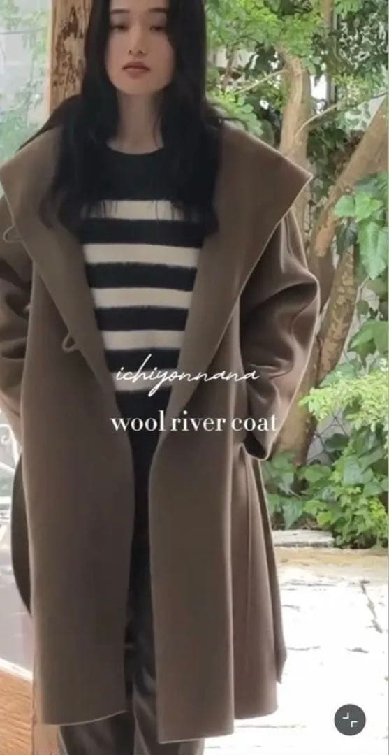 2/10まで　147 イチヨンナナ　ウールリバーコート