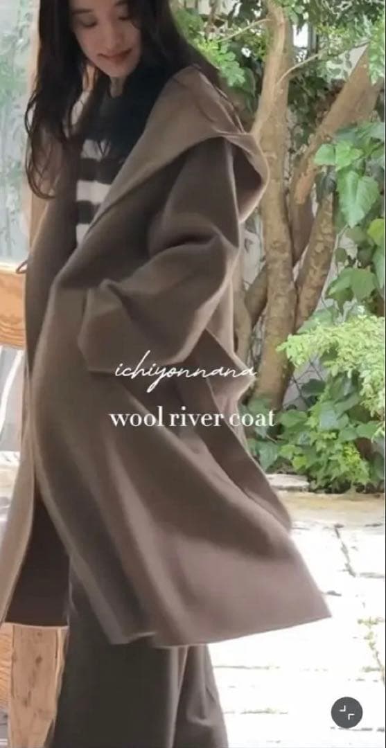 2/10まで　147 イチヨンナナ　ウールリバーコート