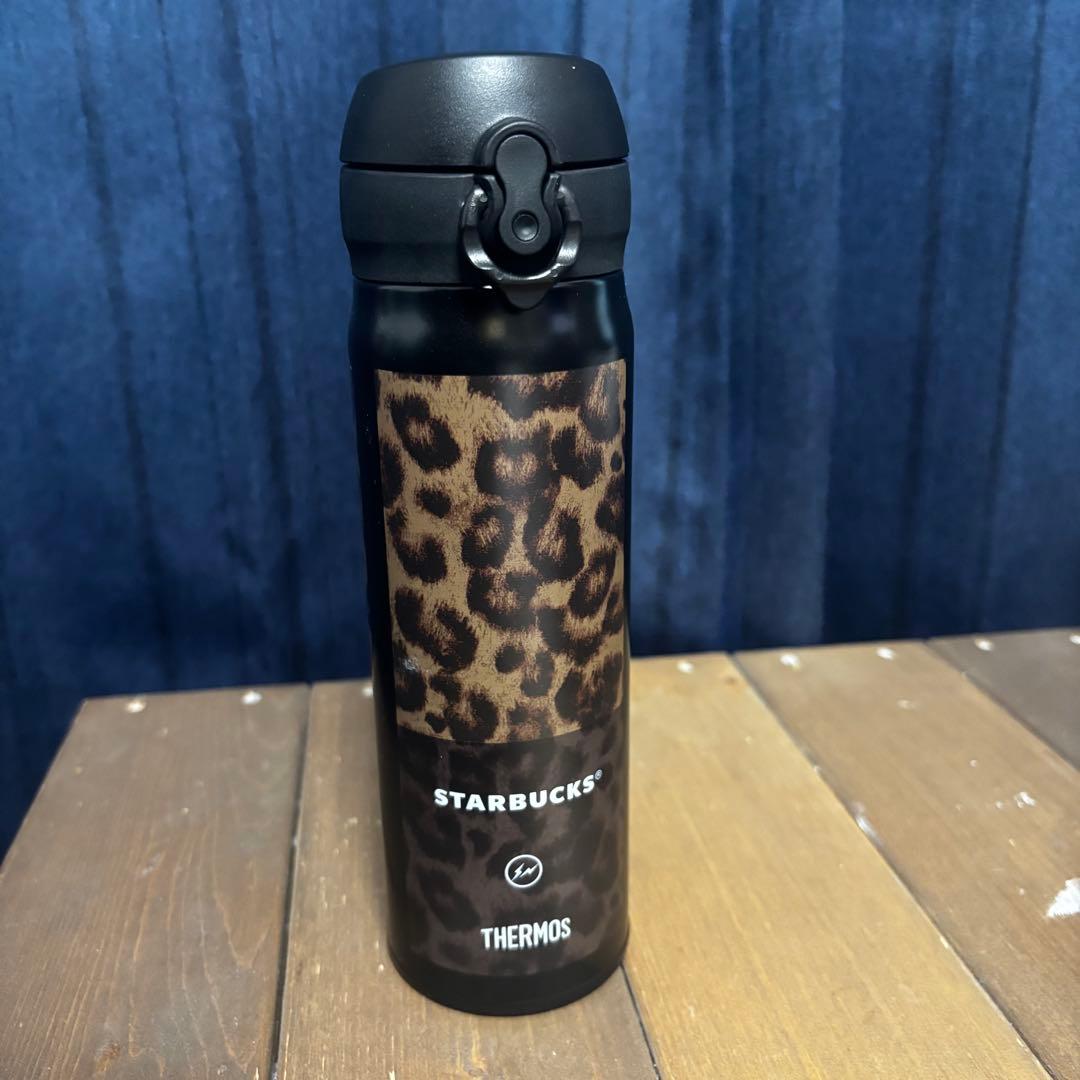☆未使用☆STARBUCKS 水筒 THERMOS レオパード 500ml
