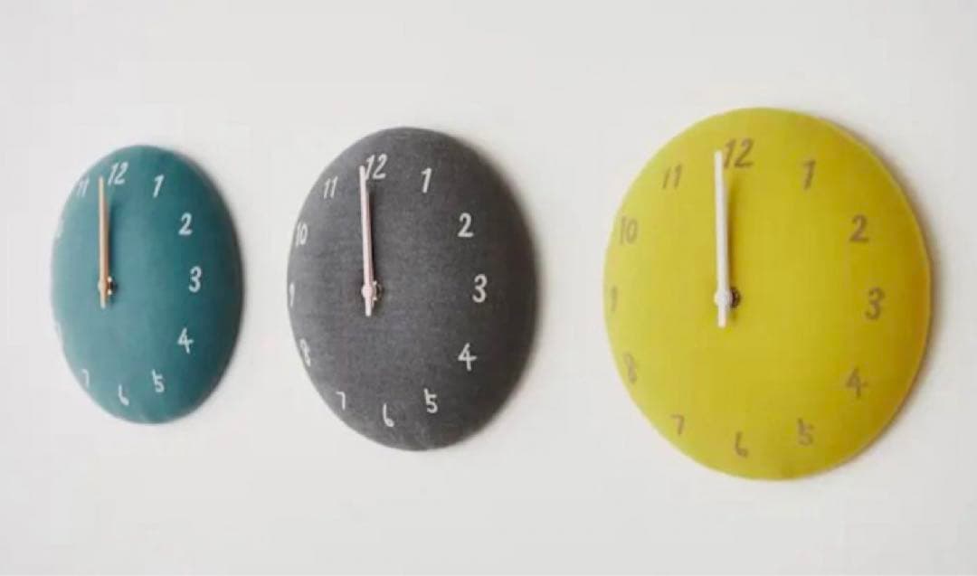 【美品】ミナペルホネン　壁掛け時計　bolo mina perhonen