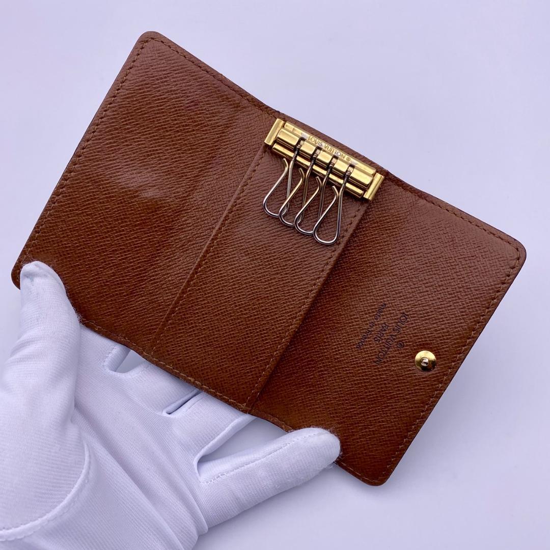 peachi　ルイヴィトン　モノグラム　ミュルティクレ4 　キーケース４連