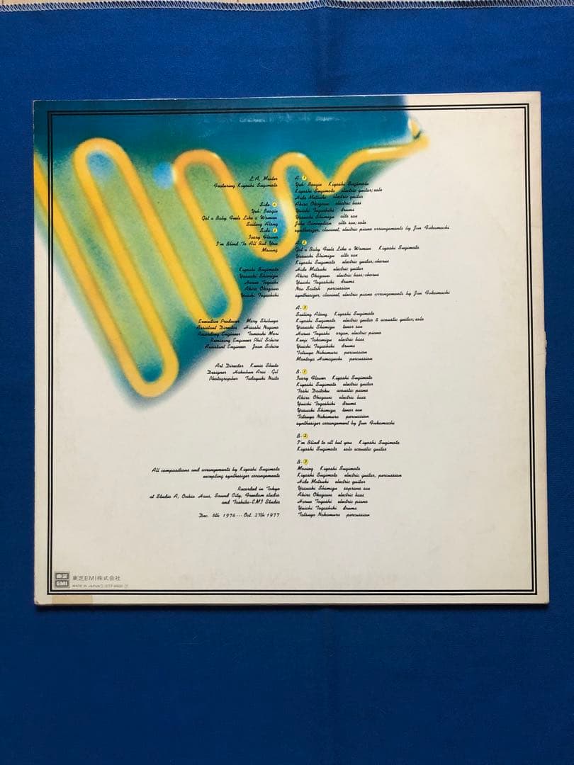 LPレコード♢杉本喜代志♢ETP-80020♢1978年♢うg4943w43