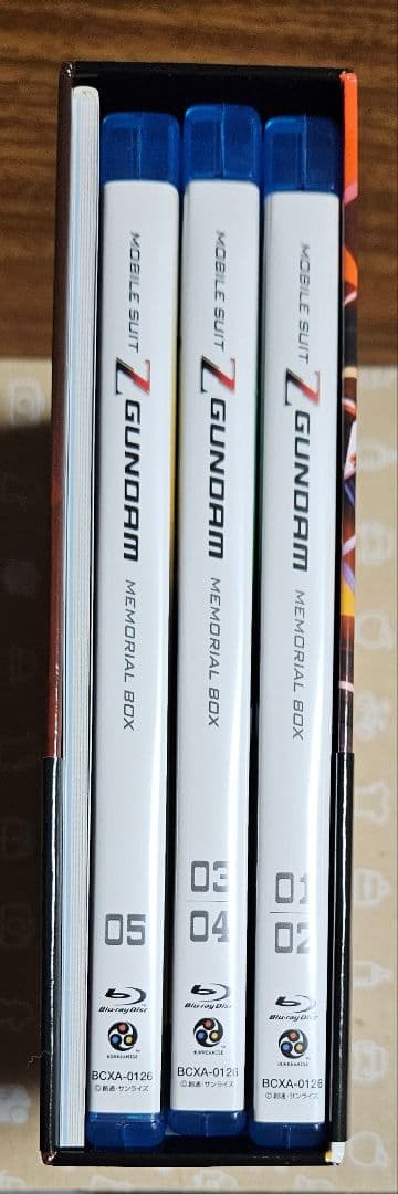 機動戦士Zガンダム メモリアルボックス Part.Ⅰ&Ⅱ　Blu-ray　BOX