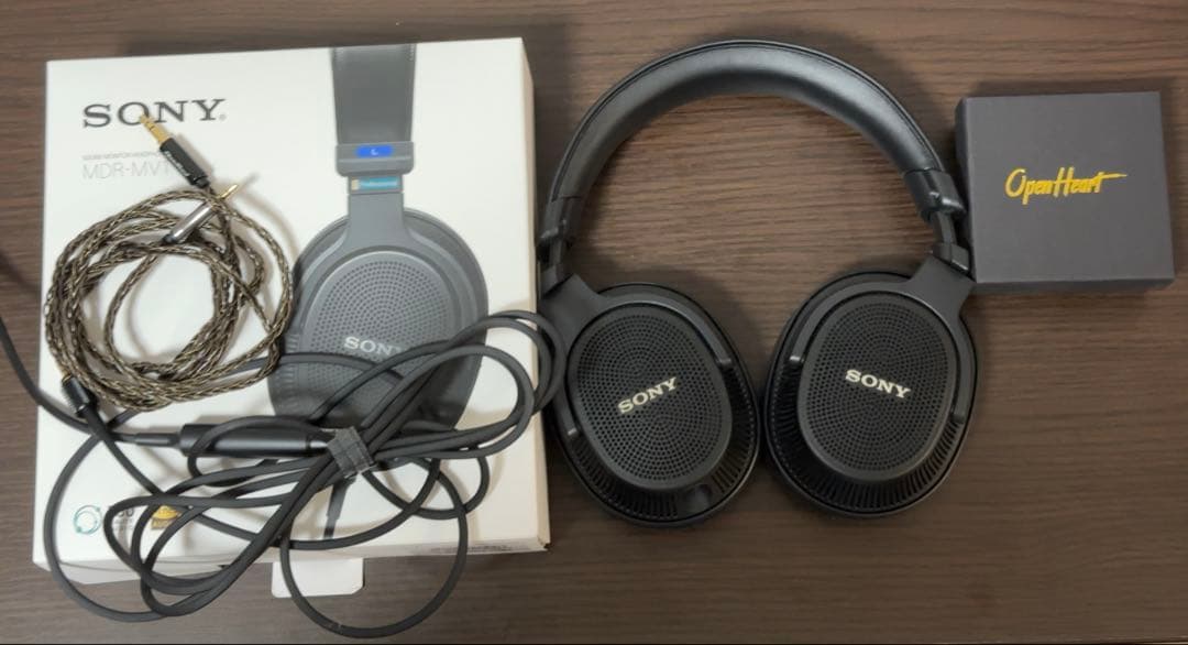 SONY mdr-mv1 ソニー 開放型ヘッドホン