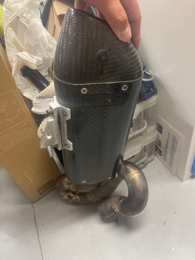 ホンダ　CBR1000RR用　SC59型　USヨシムラ　スリップオンマフラー