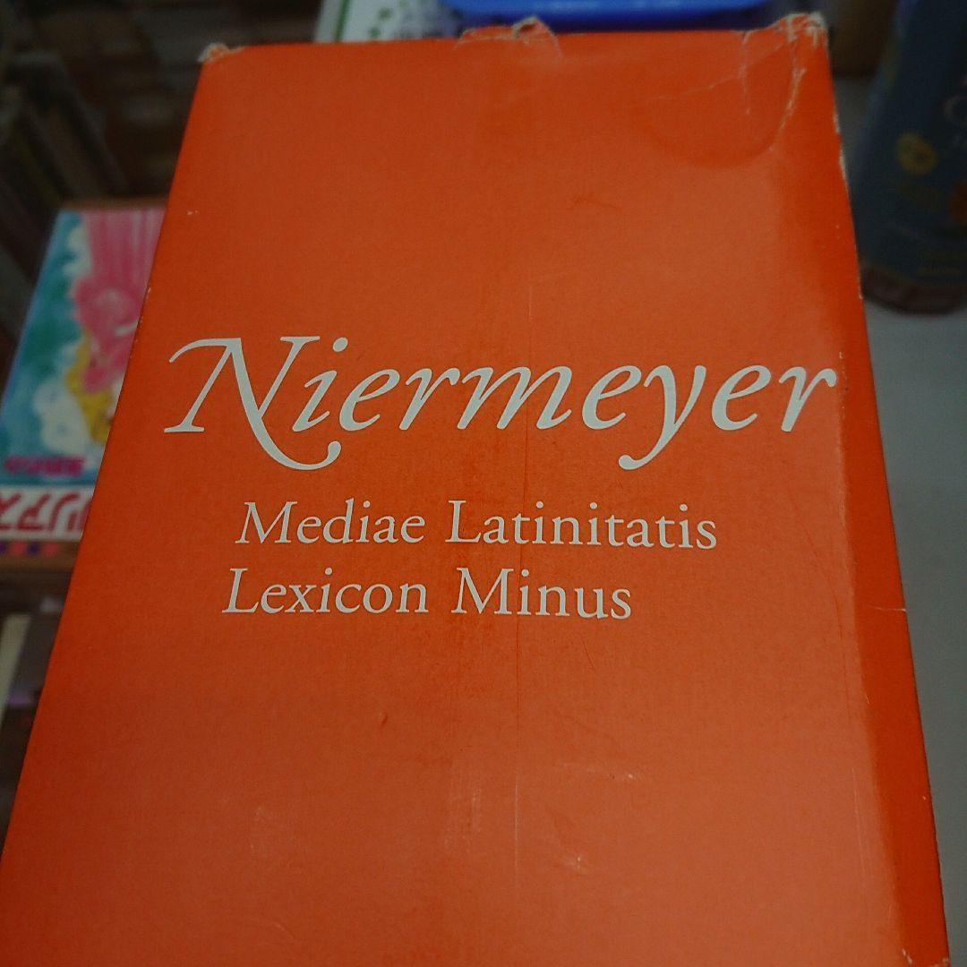 洋書 Mediae Latinitatis Lexicondieval