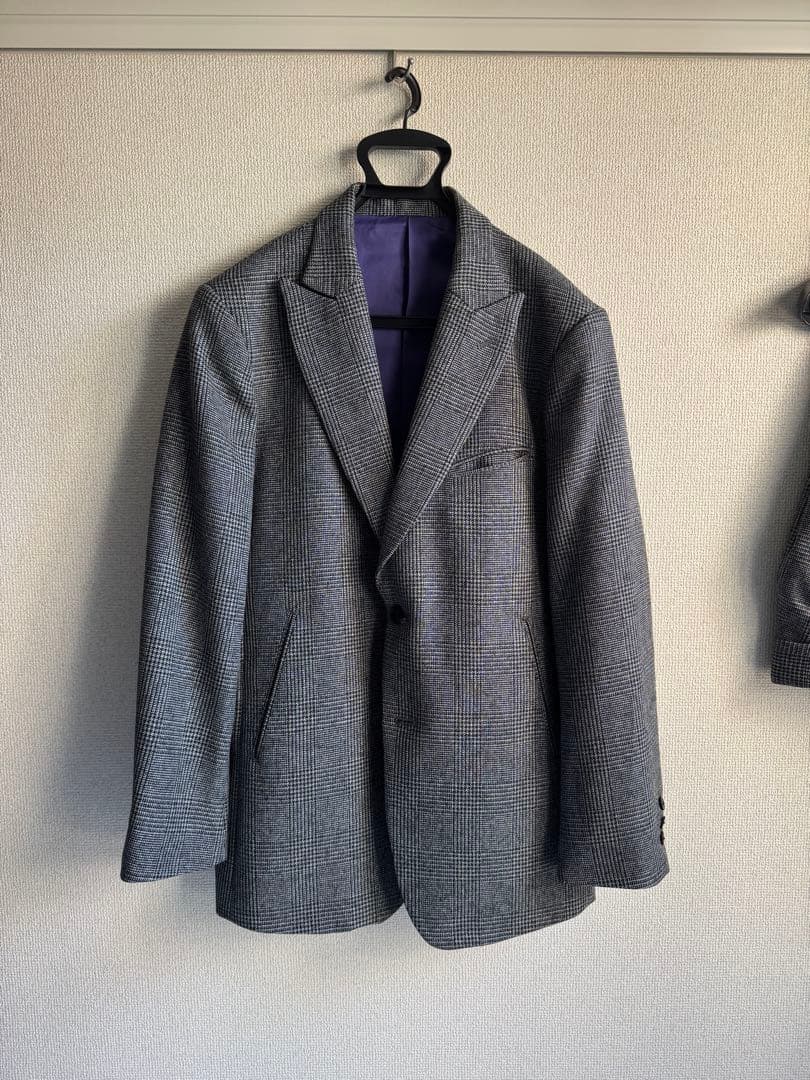 【美品】Needles peaked lapel jacket セットアップ
