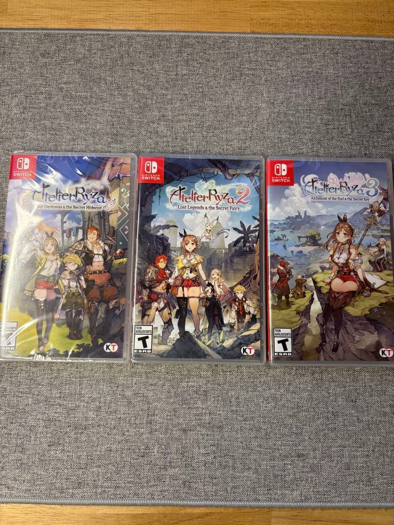 ライザのアトリエ1・2・3 パッケージ版セット(英語版)