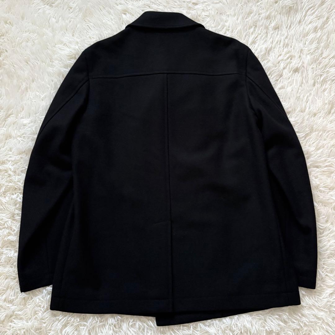 美品 Paul Smith LONDON ピーコート L ウールカシミヤ 黒