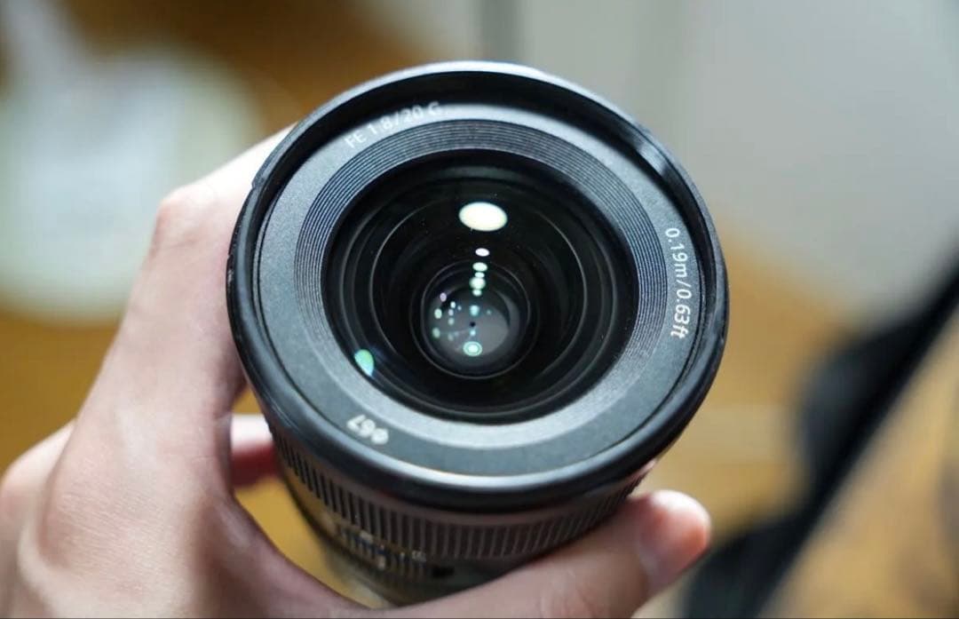 SONY ソニー FE 20mm F1.8 G SEL20F18G Eマウント