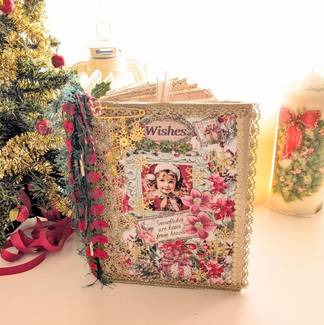 お洒落ビクトリアンガールのXmas大型ジャンクジャーナル2025♥Wishes♥