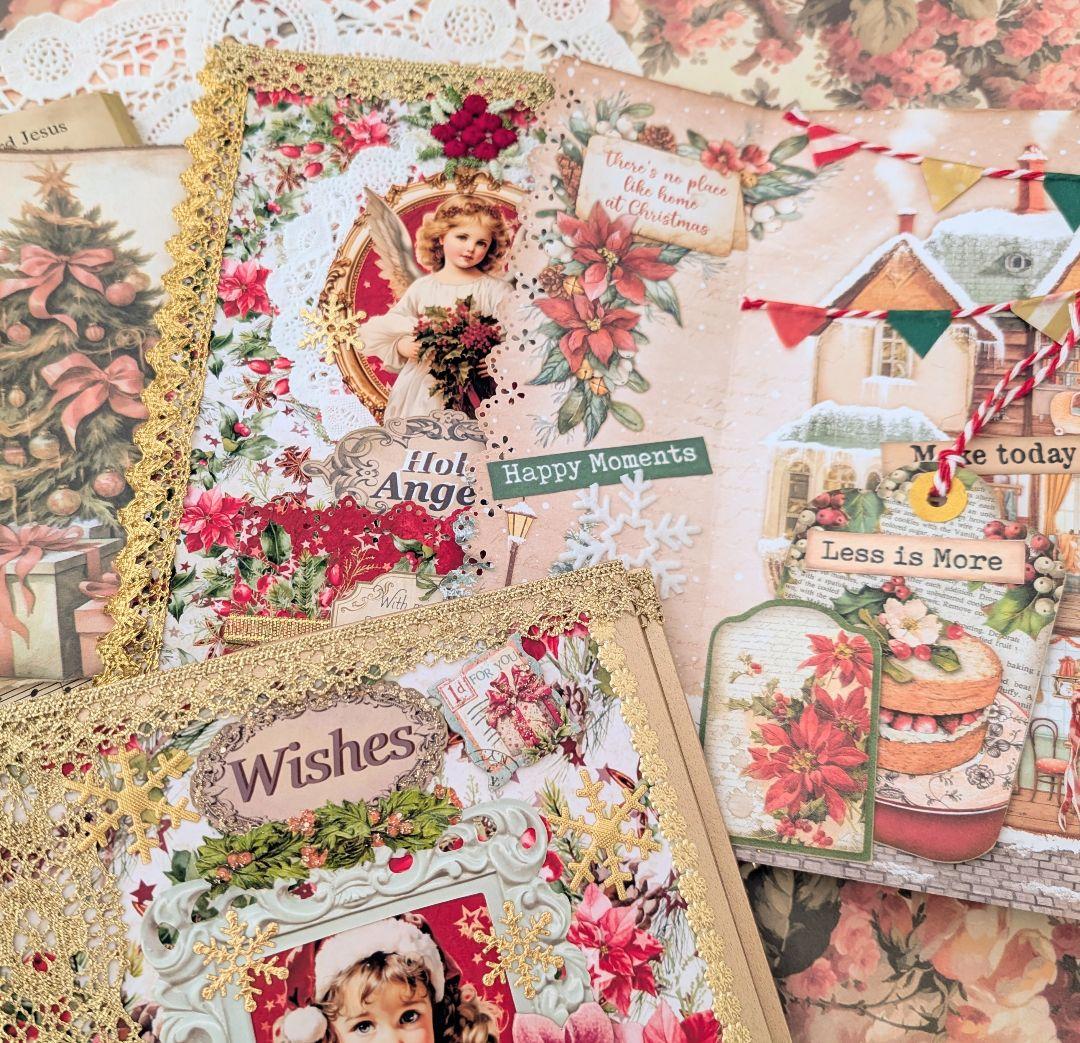 お洒落ビクトリアンガールのXmas大型ジャンクジャーナル2025♥Wishes♥