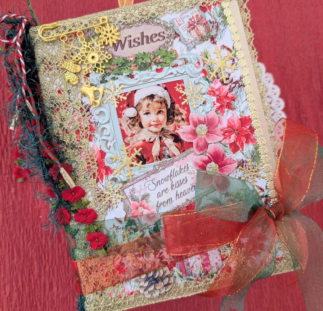 お洒落ビクトリアンガールのXmas大型ジャンクジャーナル2025♥Wishes♥