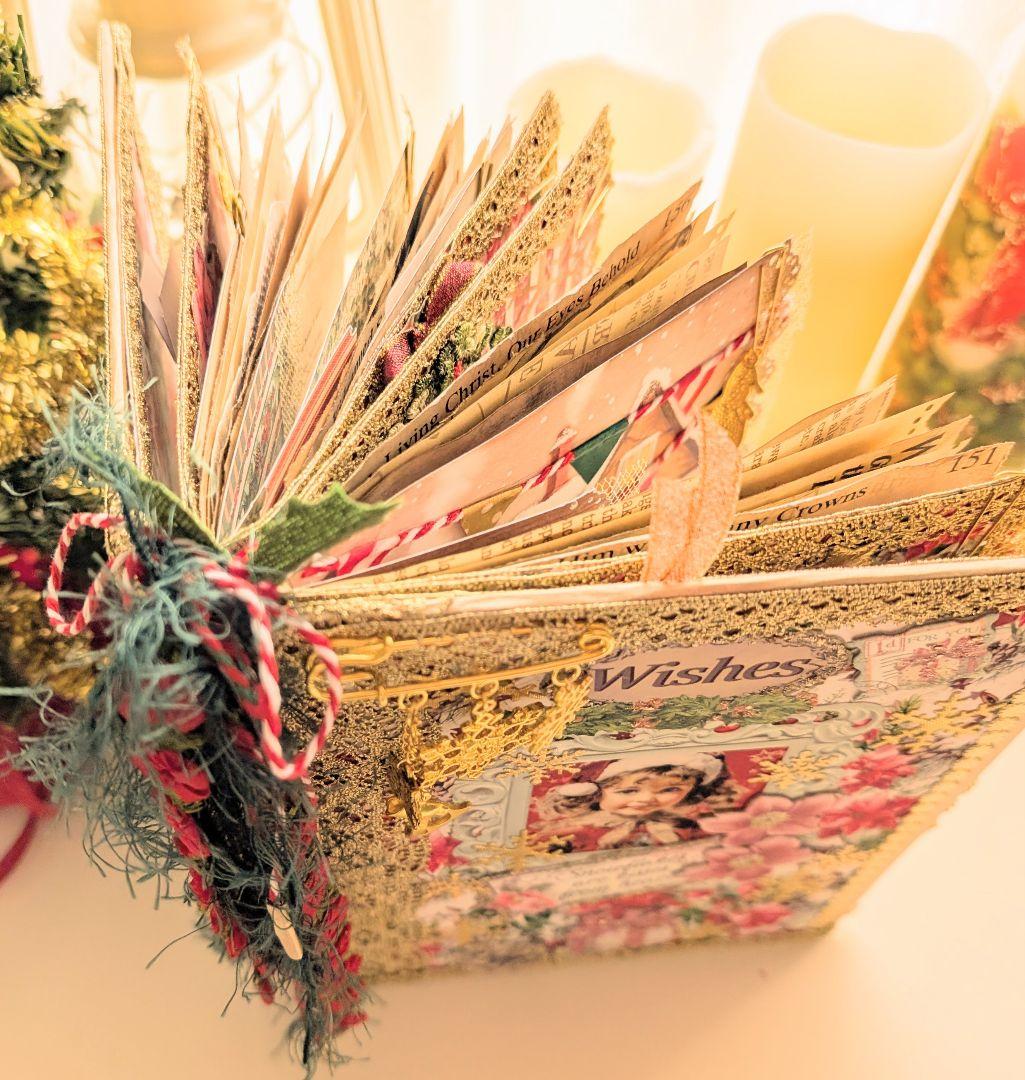 お洒落ビクトリアンガールのXmas大型ジャンクジャーナル2025♥Wishes♥