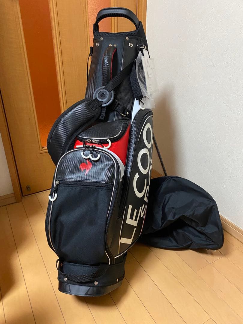新品未使用　ルコック　le coq sportif スタンドキャディバッグ