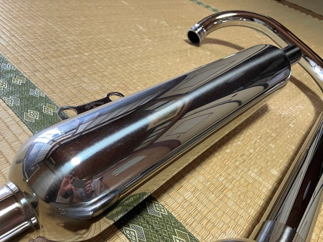 W400 マフラー　アールズギアワイバンクラシック