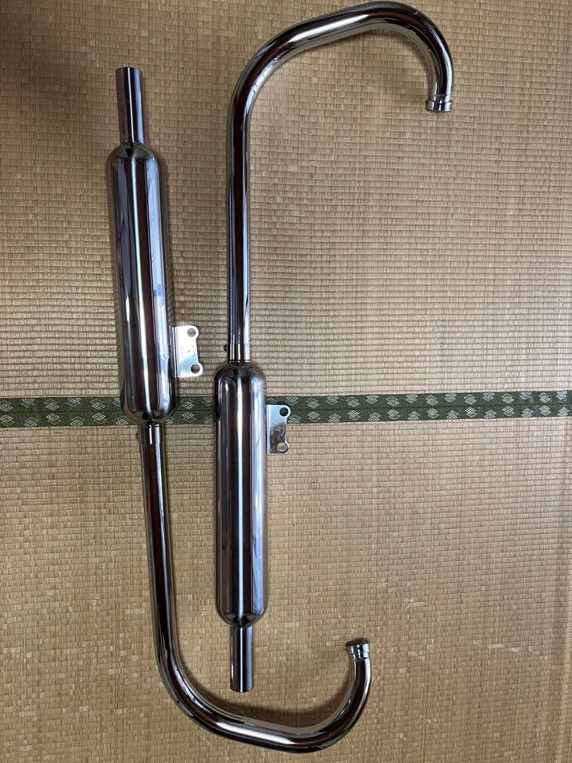 W400 マフラー　アールズギアワイバンクラシック