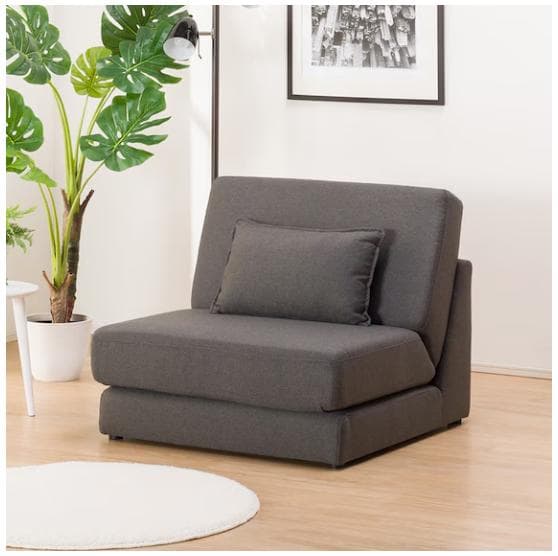 ニトリ NITORI コンパクトな一人掛けソファベッド パーシー GY