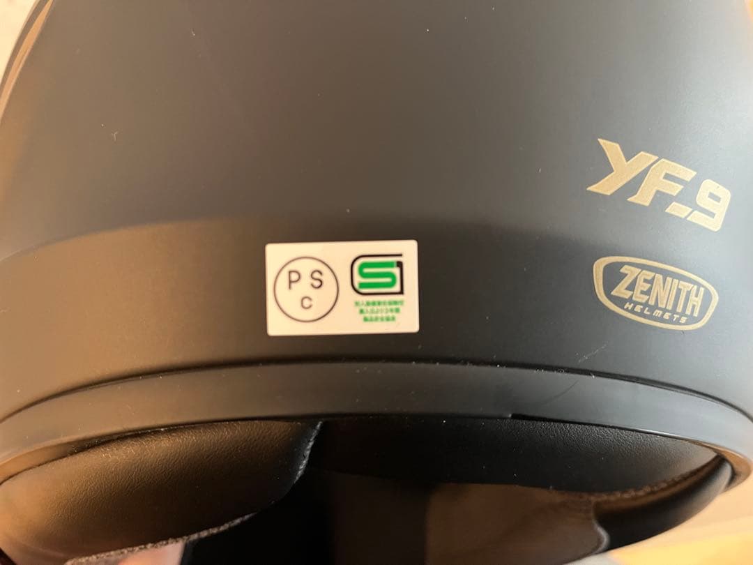【未使用】YAMAHA YF-9 ZENITH フルフェイスヘルメット Lサイズ