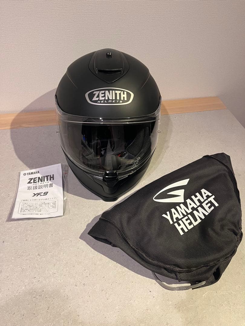 【未使用】YAMAHA YF-9 ZENITH フルフェイスヘルメット Lサイズ