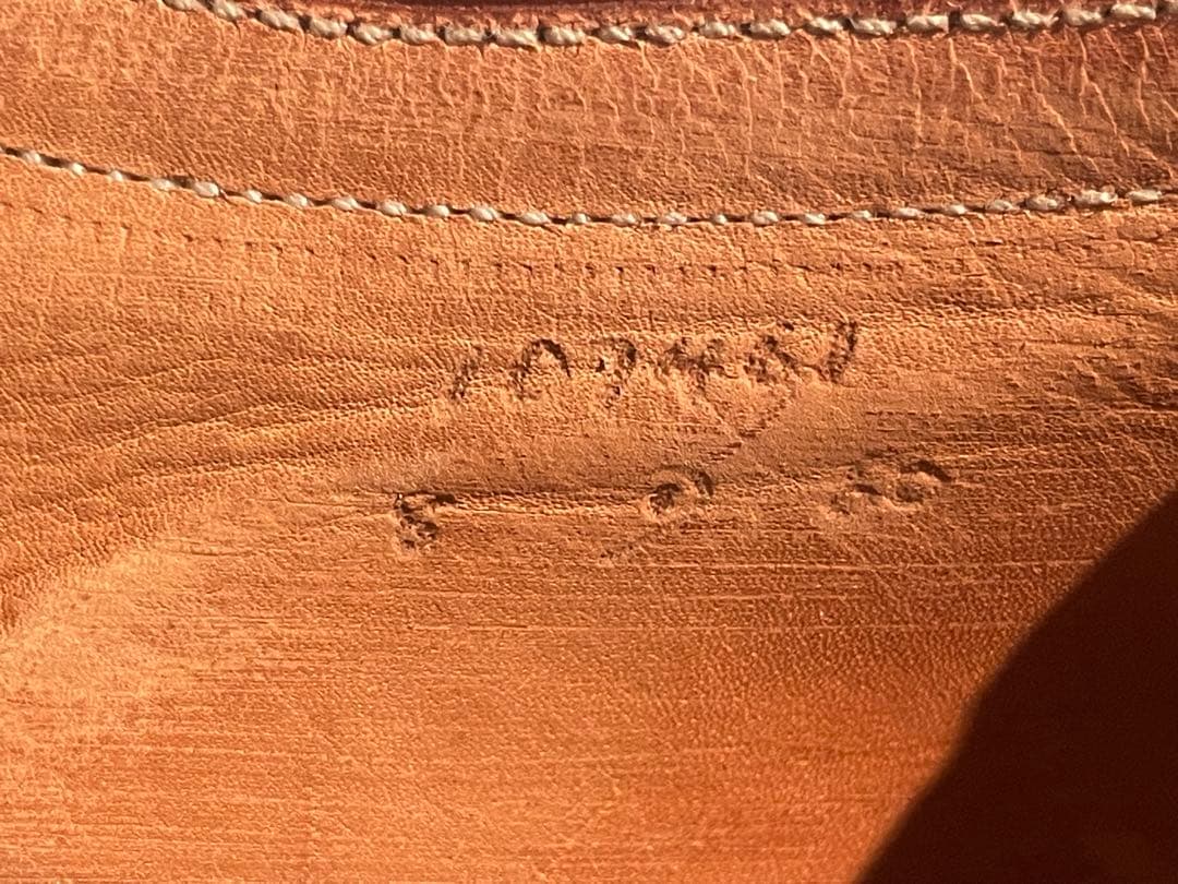 60年代 旧工場 エドワードグリーン 内羽根 フルブローグ8D ジョンロブ