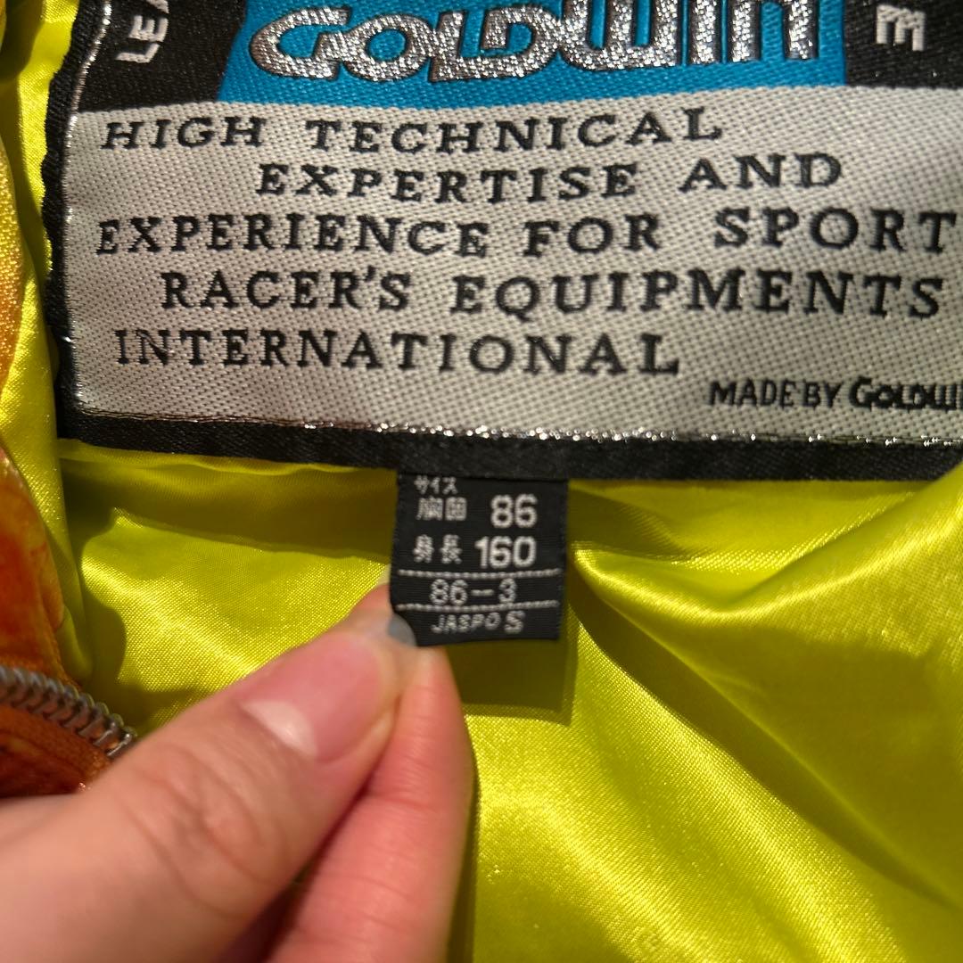 Goldwin スキーウェア オレンジ M