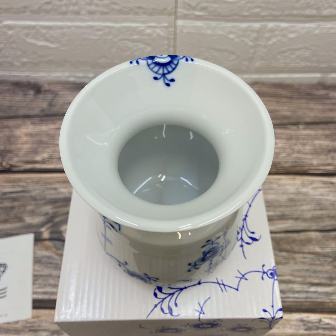 【美品】ロイヤルコペンハーゲン ブルーエレメンツ ベース 花瓶