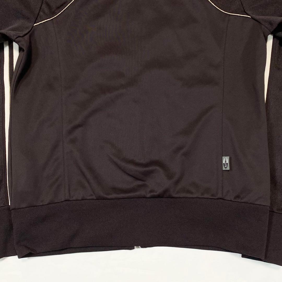 00s adidas ジャージ ブラウン 上下 セットアップ フレアパンツ 刺繍