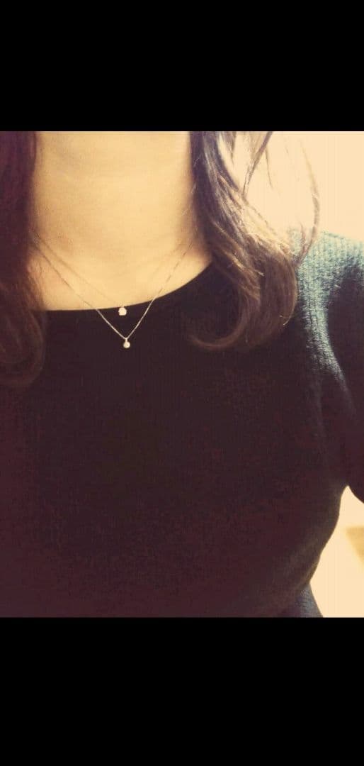 一粒ダイヤネックレス