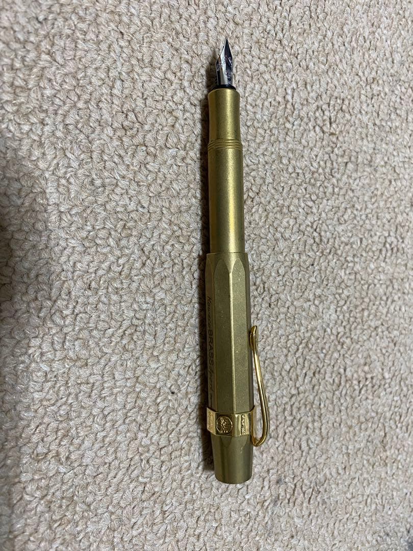 kaweco BRASS sport 万年筆純正レザーケースボールペンセット