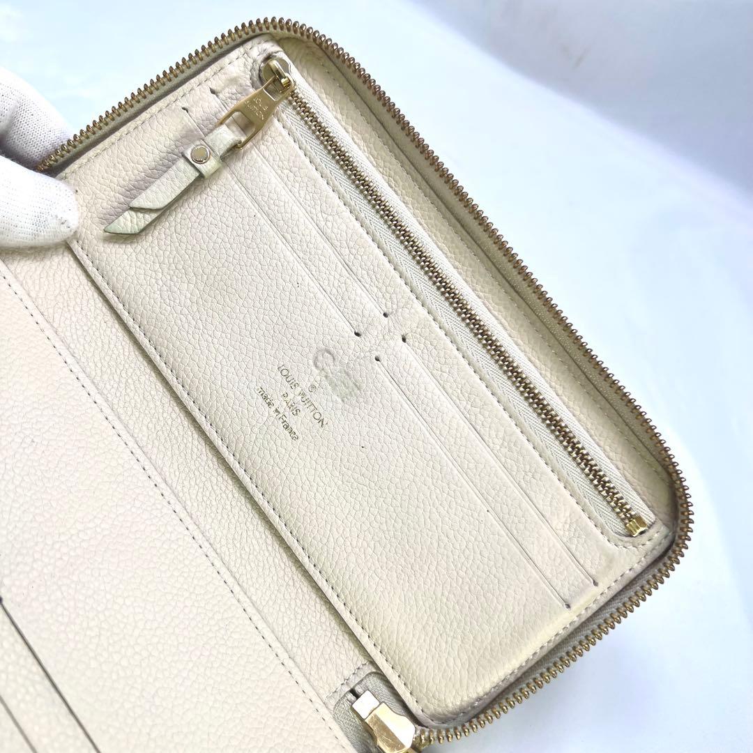 ルイヴィトン アンプラント ポルトフォイユ スクレットロン ジッピーウォレット