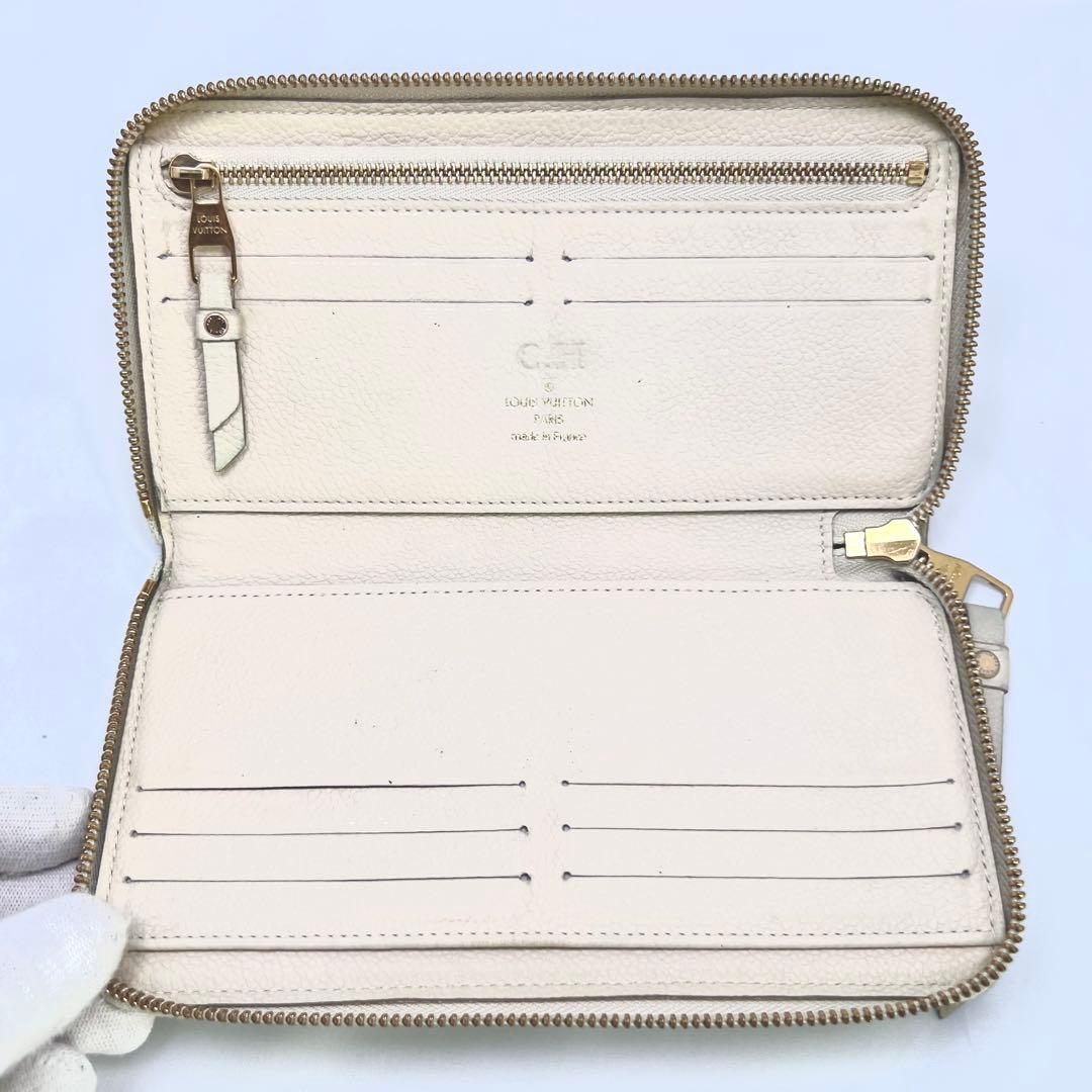 ルイヴィトン アンプラント ポルトフォイユ スクレットロン ジッピーウォレット