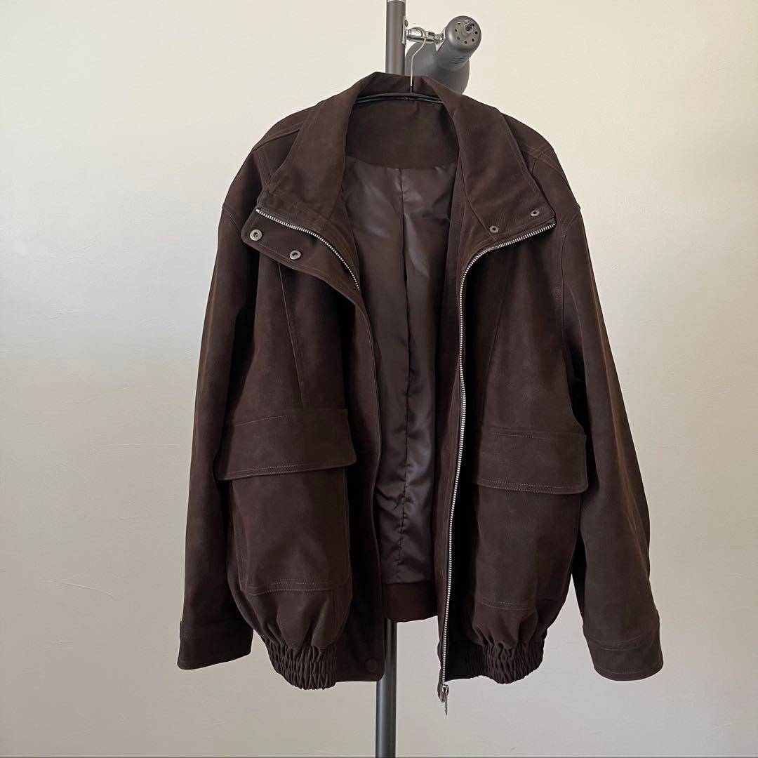 出品1/28まで　nokcha suède like over jacket