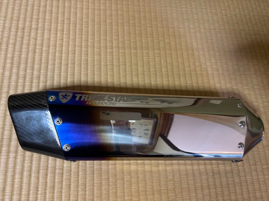 Ninja400 TRICK STAR IKAZUCHI スリップオンマフラー