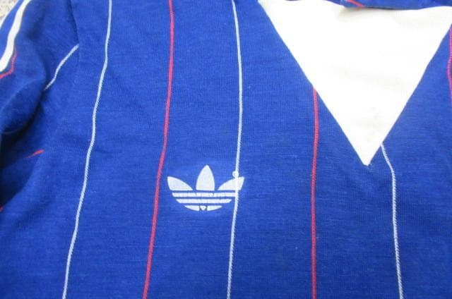 80-82年当時物フランス代表長袖ユニフォームadidasアディダス