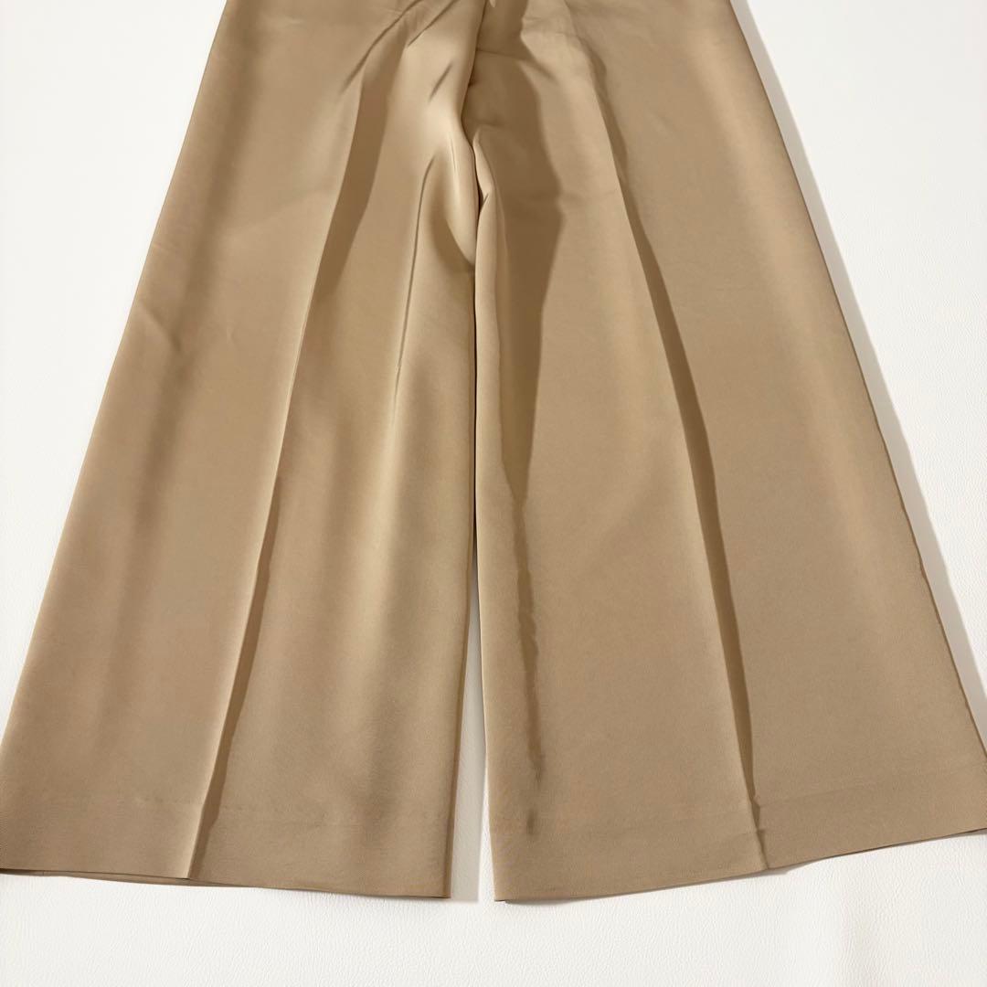 セオリーリュクス 25AW WESLY PANT 洗える ワイドフレア XS