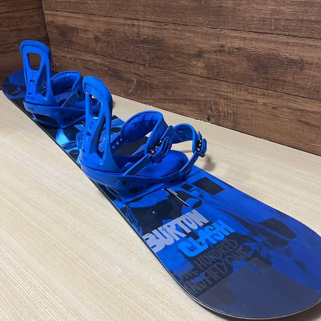 美品　BURTON バートン　メンズスノーボード　2点セット　151cm