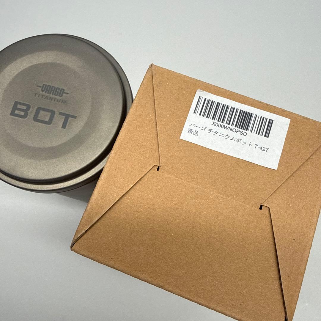 新品19,100円 VARGO TITANIUM BOT T-427