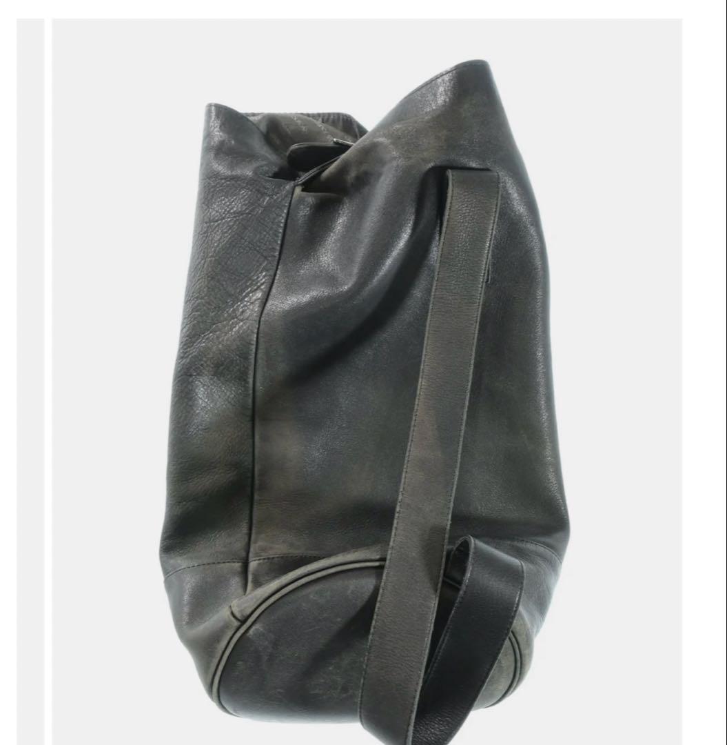 vintage レザーバック　ショルダーバッグ　ポーカーズ