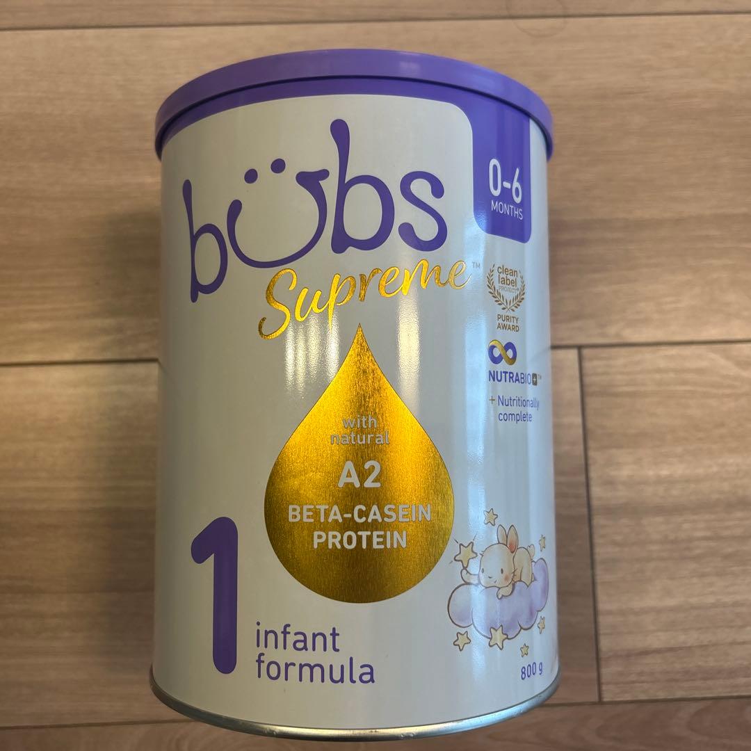 【Aroma】bubs Supreme 1 粉ミルク 800g 2缶セット
